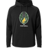 DC Everest Middle School Football — example store - Black Hoodie - Full Front