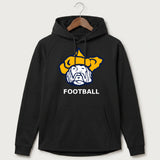 Polo HS Football general - Black Hoodie - Full Front