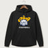 Polo HS Football general - Black Hoodie - Full Front