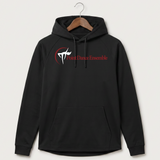 Point Dance Ensemble Dance - Black Hoodie - Full Front