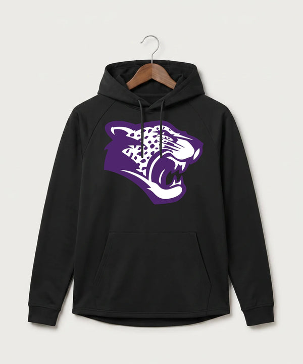 Granada-Huntley-East Chain/Truman Football (Boys) - Black Hoodie - Full Front