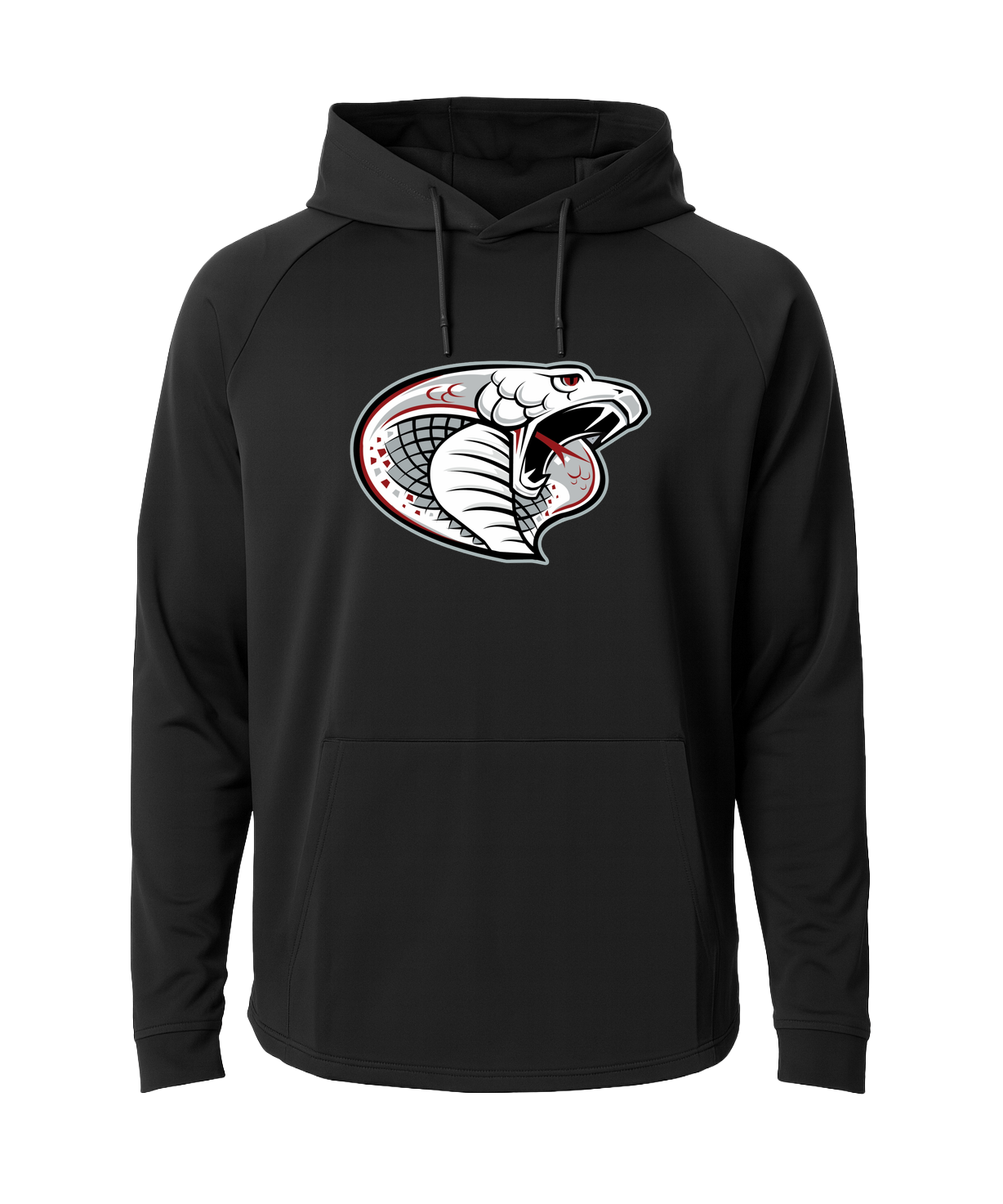 Triton Volleyball - Black Hoodie - Full Front