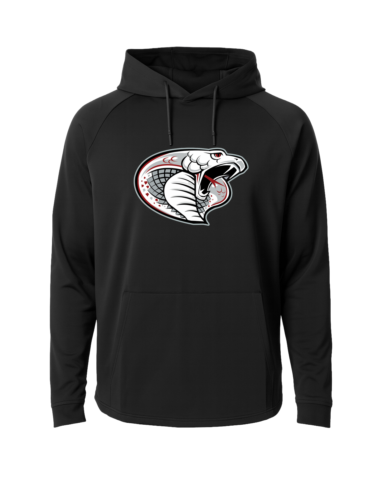 Triton Volleyball - Black Hoodie - Full Front