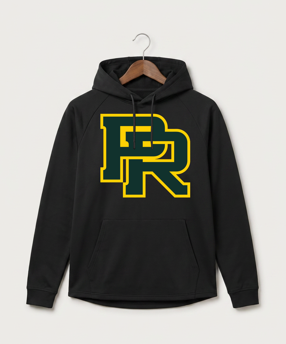 Proctor High School Football (Boys) - Black Hoodie - Full Front