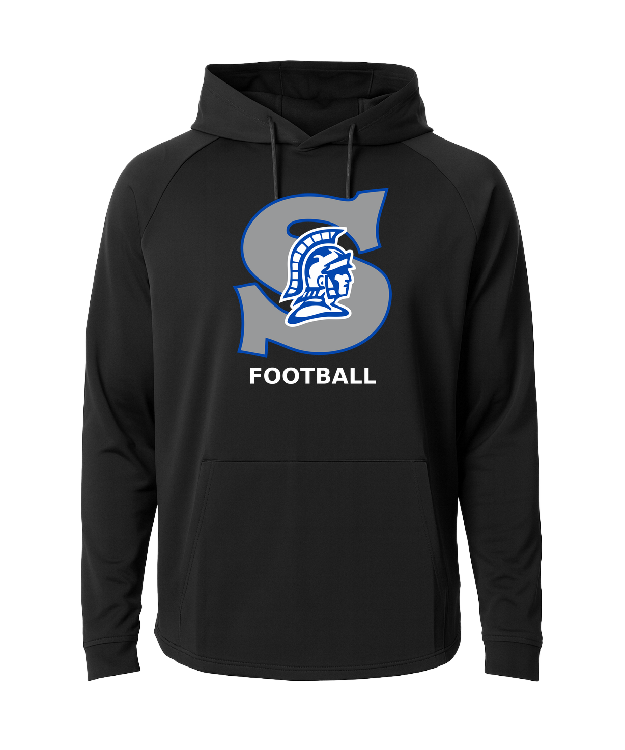 Southwest Football - Black Hoodie - Full Front