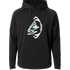 DC Everest Middle School Football — example store - Black Hoodie - Full Front