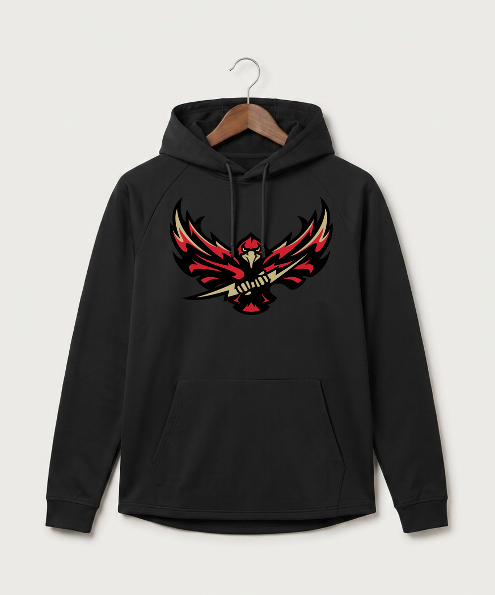 Gfw High School Football (Boys) - Black Hoodie - Full Front