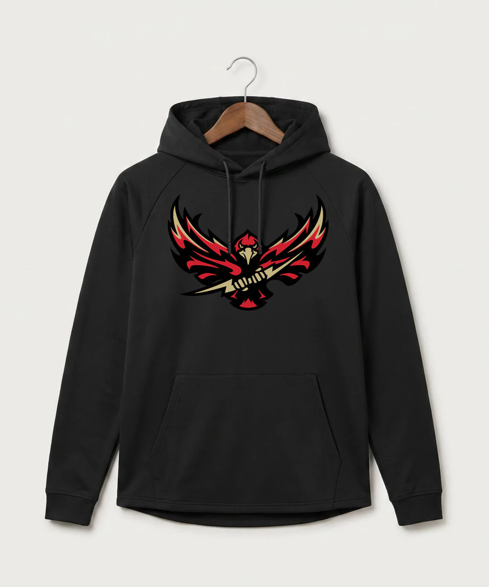 Gfw High School Football (Boys) - Black Hoodie - Full Front