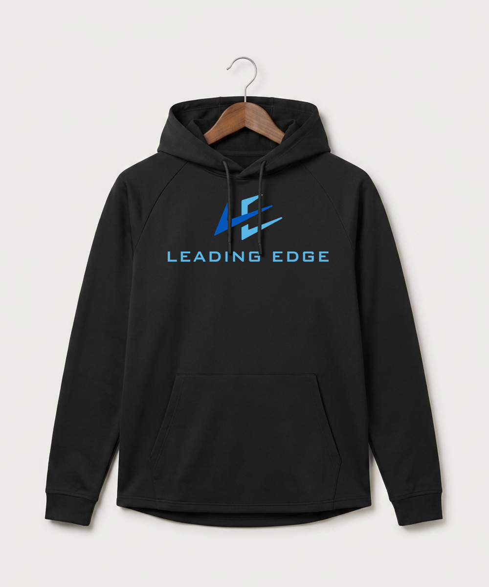 Leading Edge Team Store - Black Hoodie - Full Front
