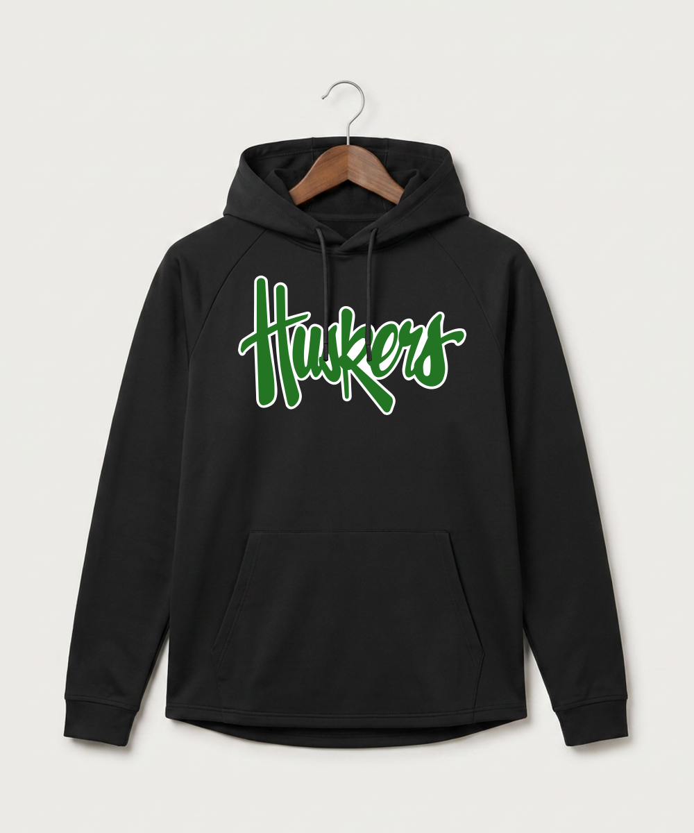 Holdingford High School Football (Boys) - Black Hoodie - Full Front