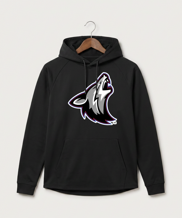Heron Lake-Okabena High School Football (Boys) - Black Hoodie - Full Front