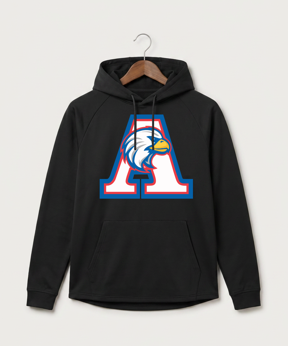 Apollo High School Football (Boys) - Black Hoodie - Full Front