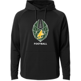 DC Everest Middle School Football — example store - Black Hoodie - Full Front