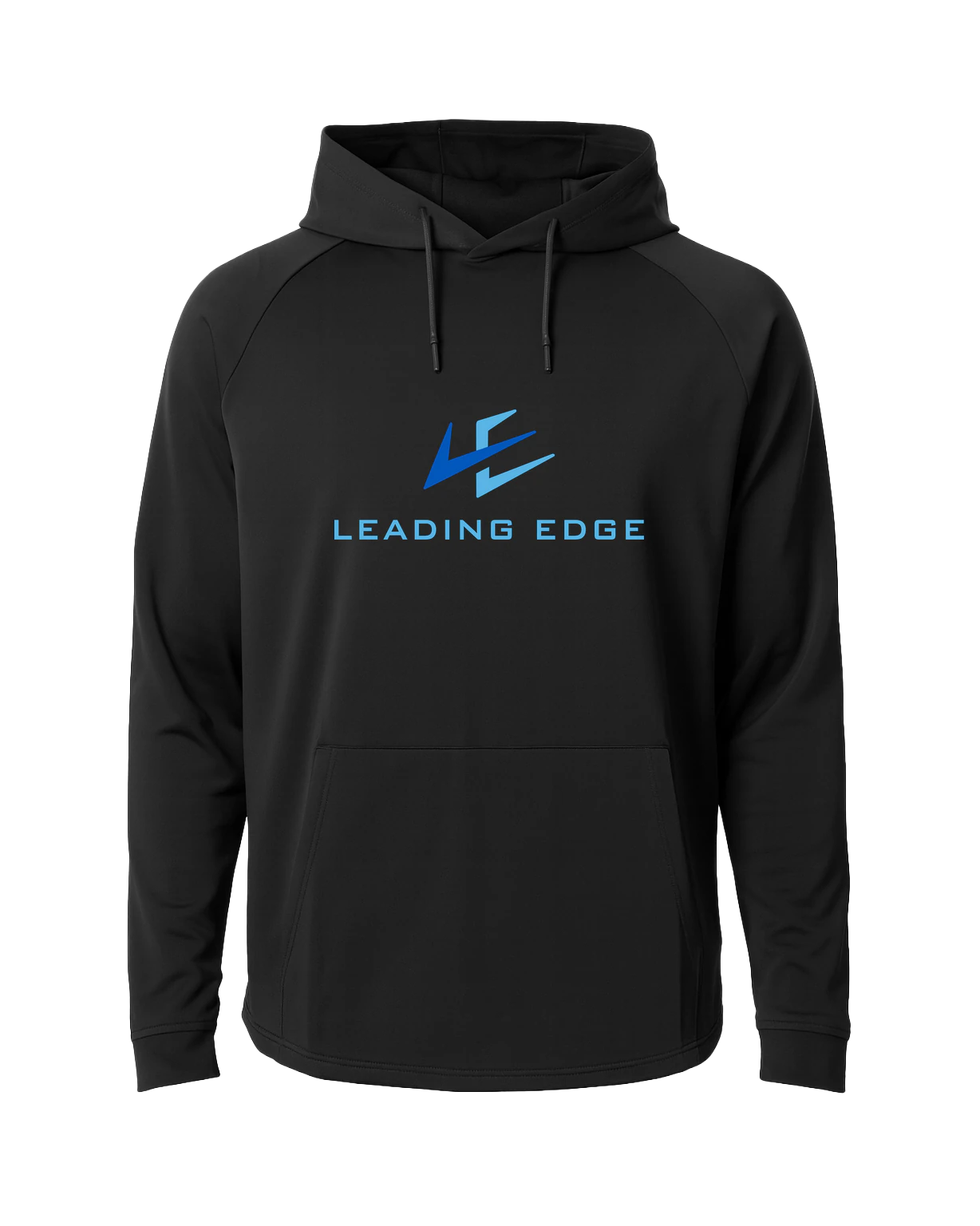 Leading Edge example_store - Black Hoodie - Full Front