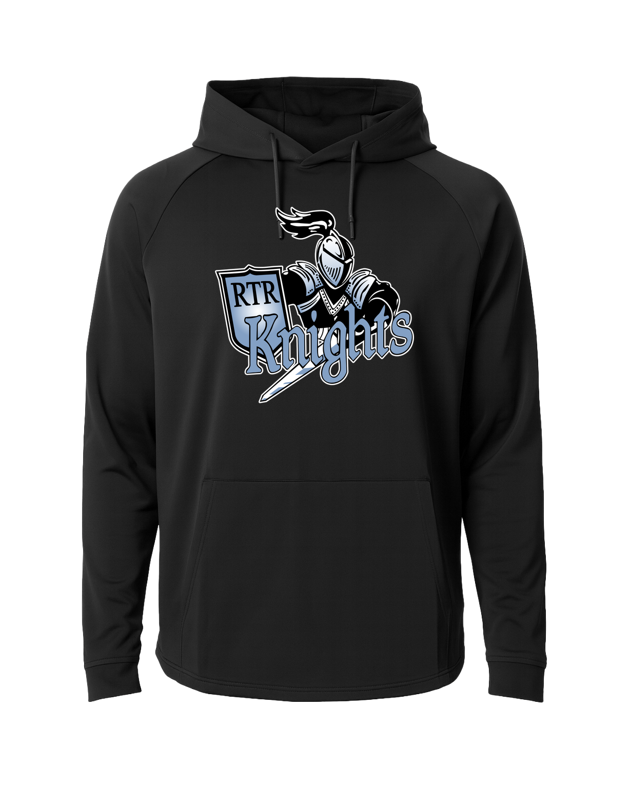 Russell-Tyler-Ruthton Football - Black Hoodie - Full Front
