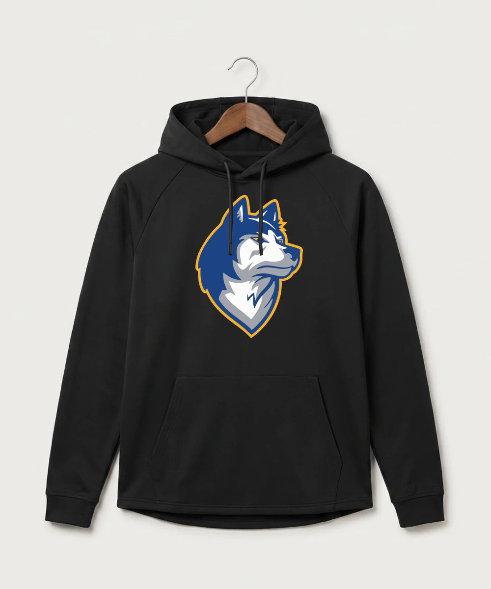 Bigfork Senior High School Football (Boys) - Black Hoodie - Full Front
