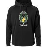 DC Everest Middle School Football — example store - Black Hoodie - Full Front