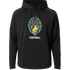 DC Everest Middle School Football — example store - Black Hoodie - Full Front