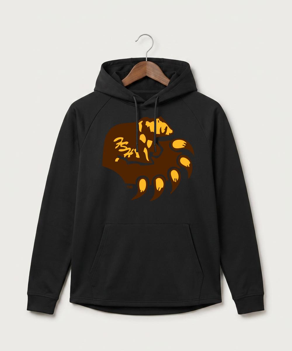 Fargo South High School Volleyball (Girls) - Black Hoodie - Full Front