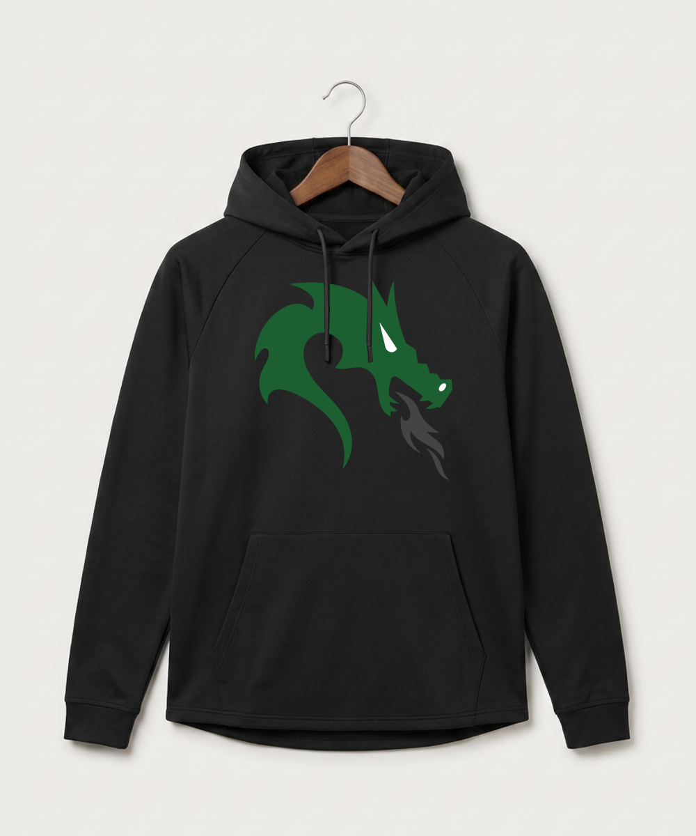 Pine City High School Football (Boys) - Black Hoodie - Full Front