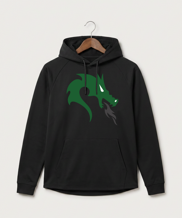 Pine City High School Football (Boys) - Black Hoodie - Full Front