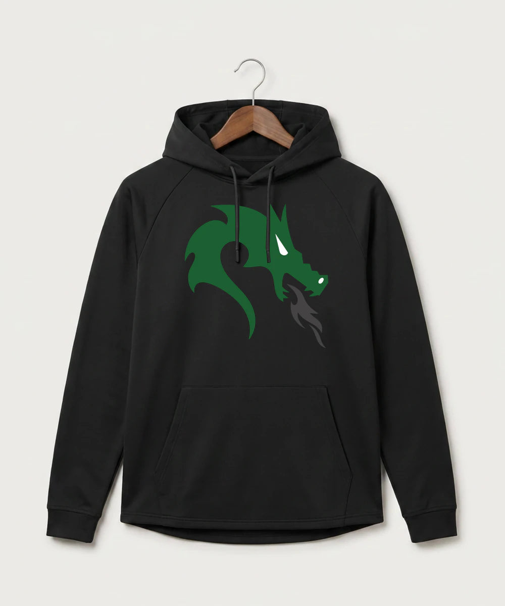 Pine City High School Football (Boys) - Black Hoodie - Full Front