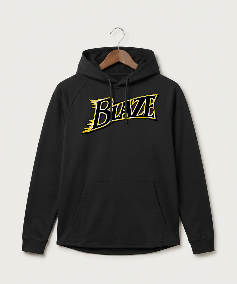 Burnsville High School Football (Boys) - Black Hoodie - Full Front