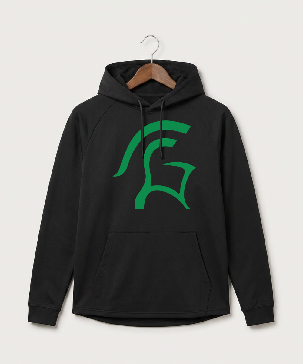 La Crescent High School Football (Boys) - Black Hoodie - Full Front