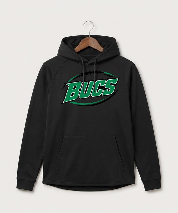 Waterville-Elysian-Morristown High School Football (Boys) - Black Hoodie - Full Front