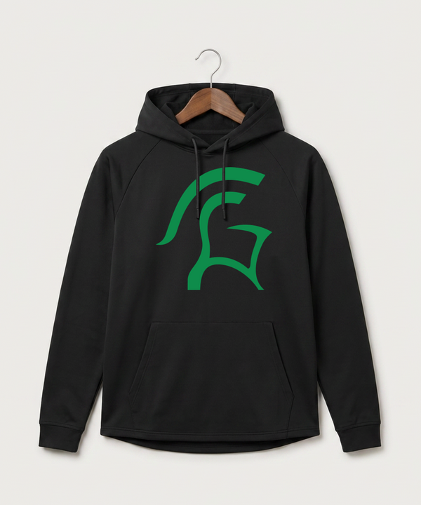 La Crescent High School Football (Boys) - Black Hoodie - Full Front