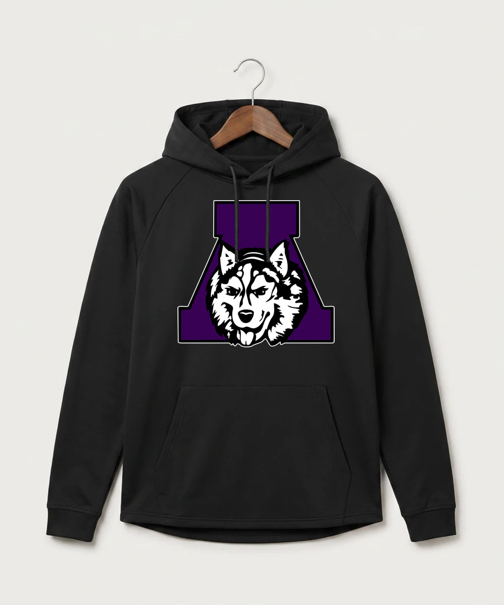 Albany High School Tennis (Boys) - Black Hoodie - Full Front