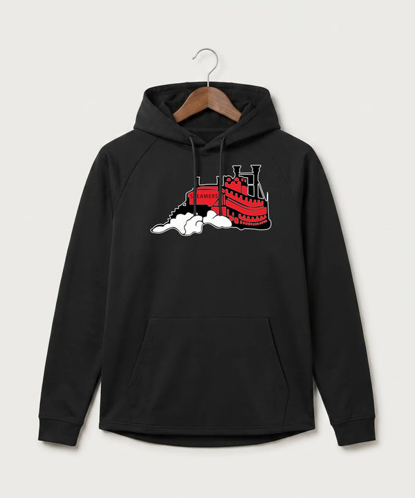 Fulton High School Football (Boys) - Black Hoodie - Full Front