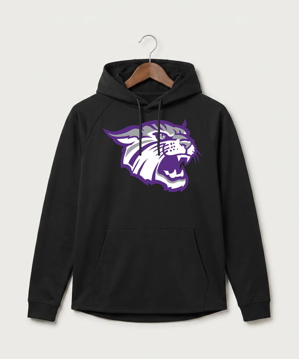 Goodhue High School Volleyball (Girls) - Black Hoodie - Full Front