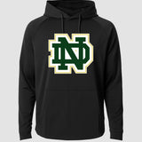 Notre Dame Hockey - Black Hoodie - Full Front