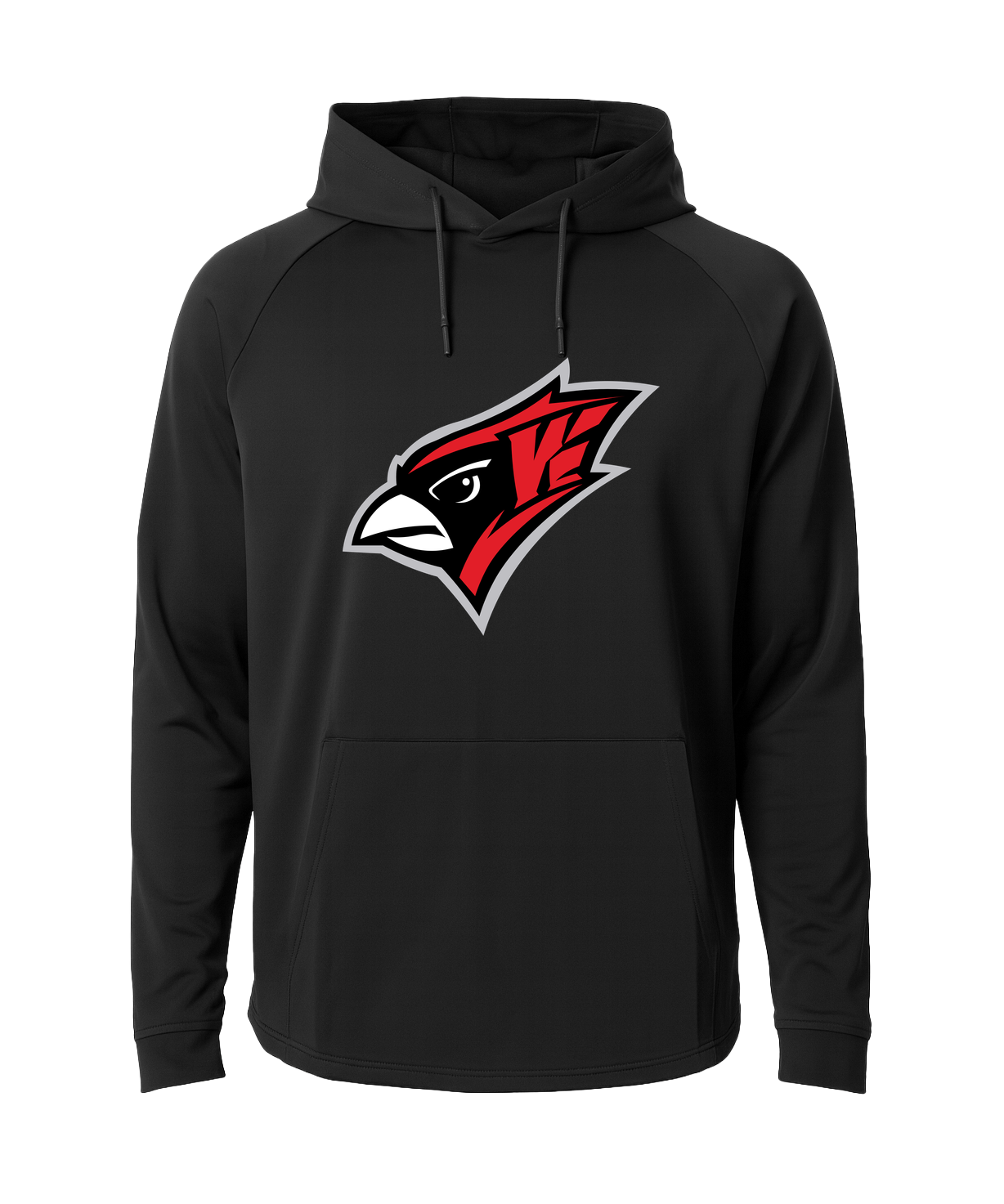 Willmar Spring Athletics - Black Hoodie - Full Front