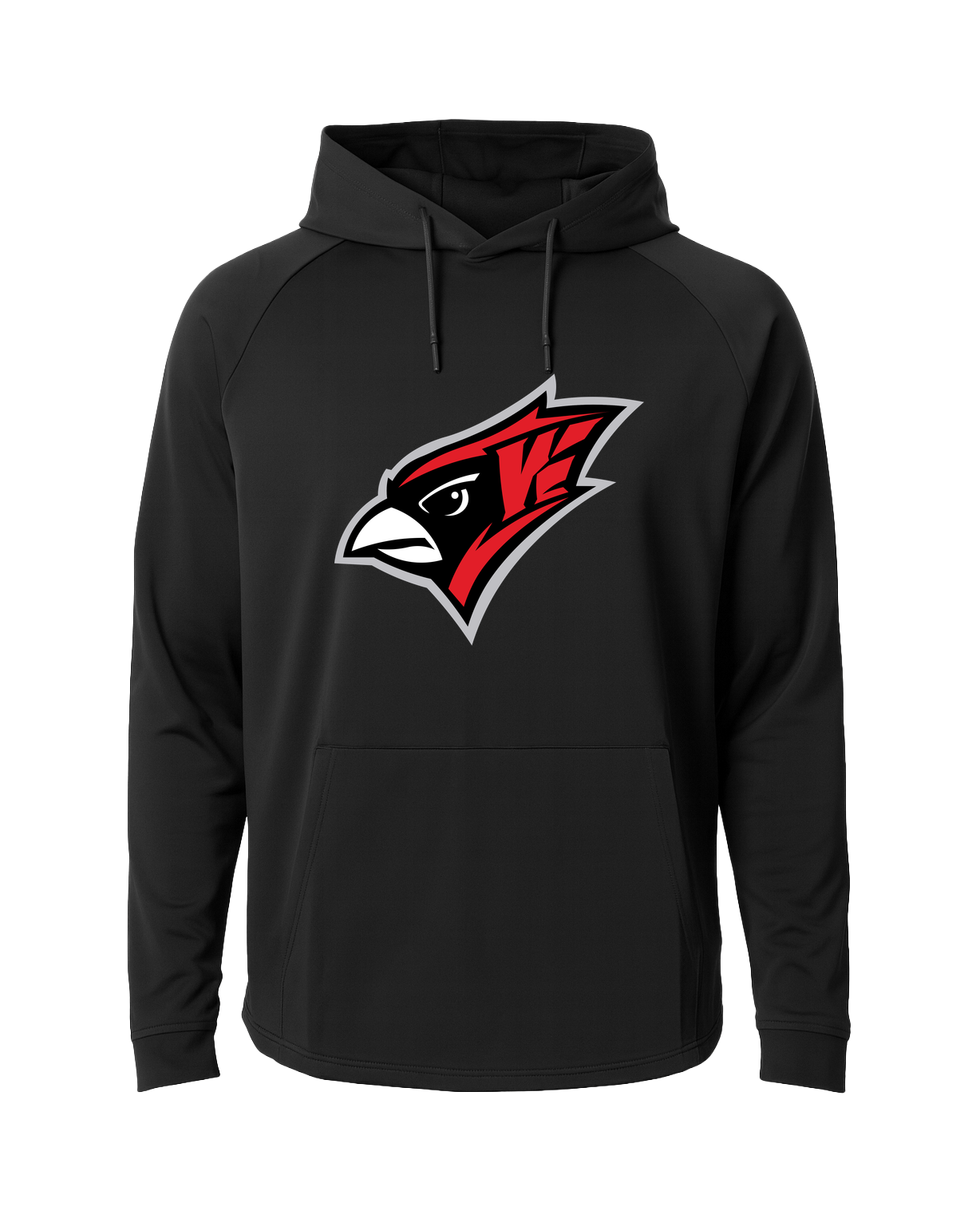 Willmar Spring Athletics - Black Hoodie - Full Front
