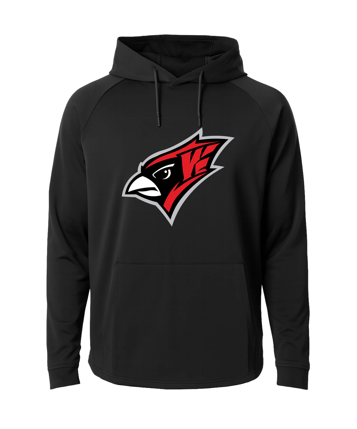 Willmar Spring Athletics - Black Hoodie - Full Front