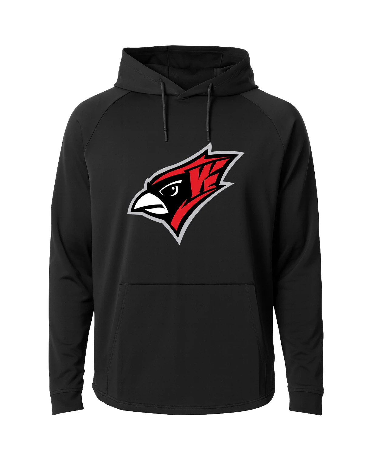 Willmar Spring Athletics - Black Hoodie - Full Front