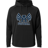 Abingdon Football - Black Hoodie - Full Front