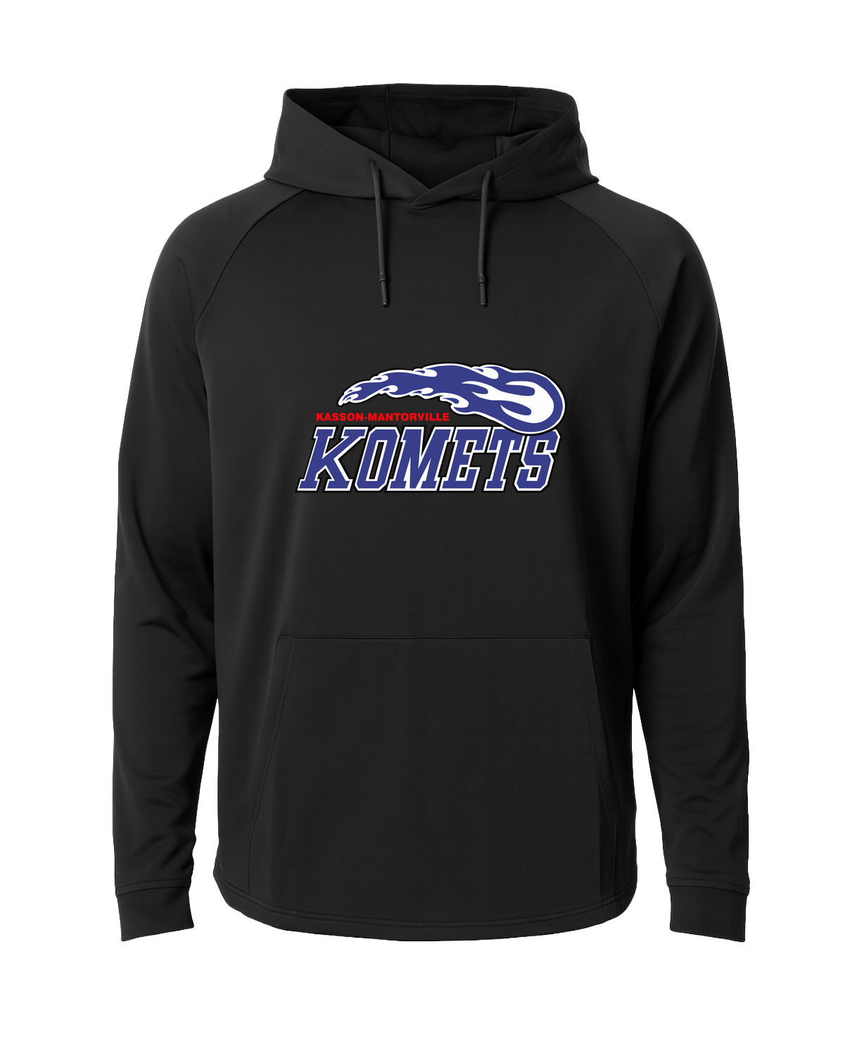 Kasson Mantorville Softball - Black Hoodie - Full Front
