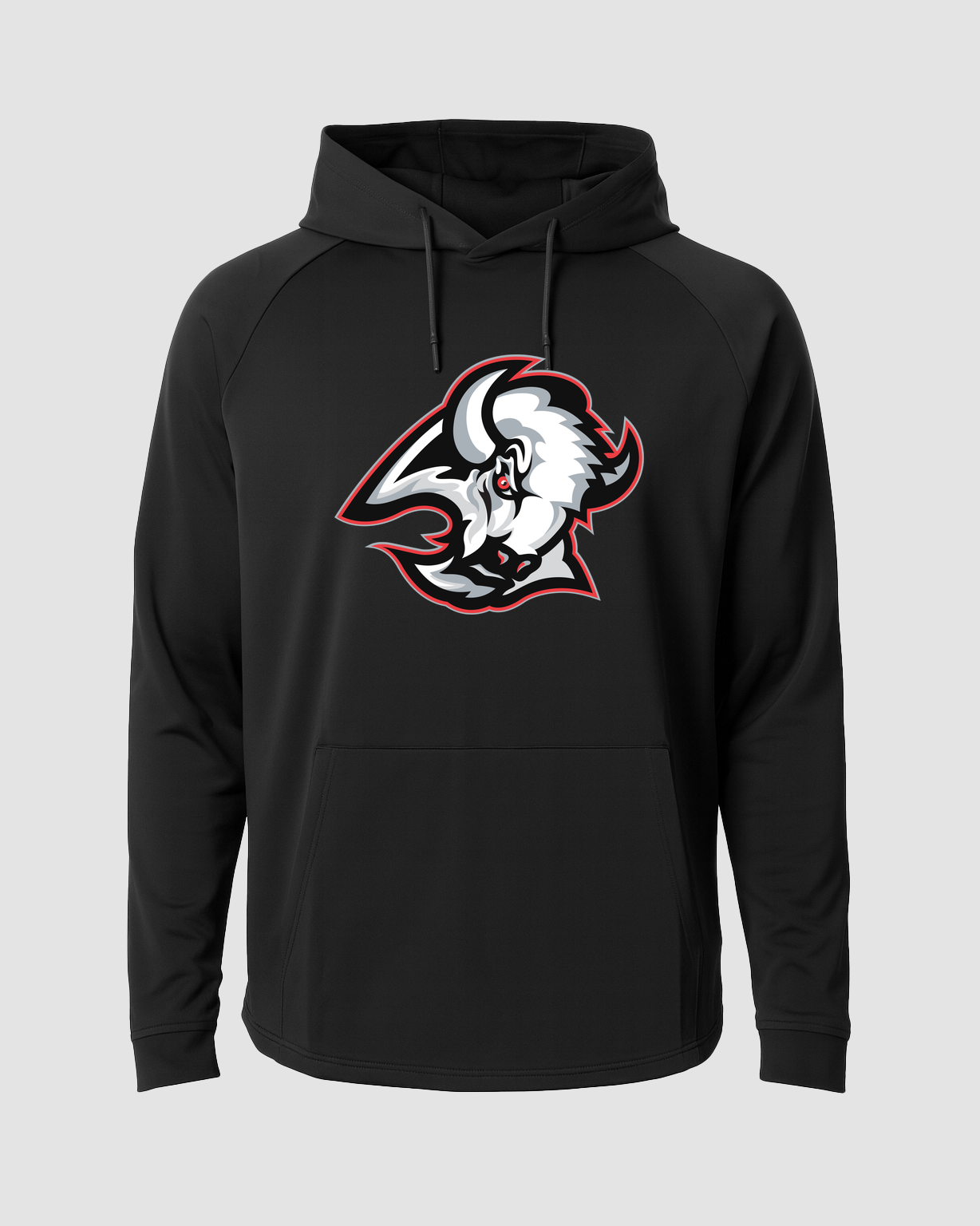 Testing 66 - Black Hoodie - Full Front