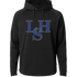 LeSueur Henderson Baseball & Softball - Black Hoodie - Full Front