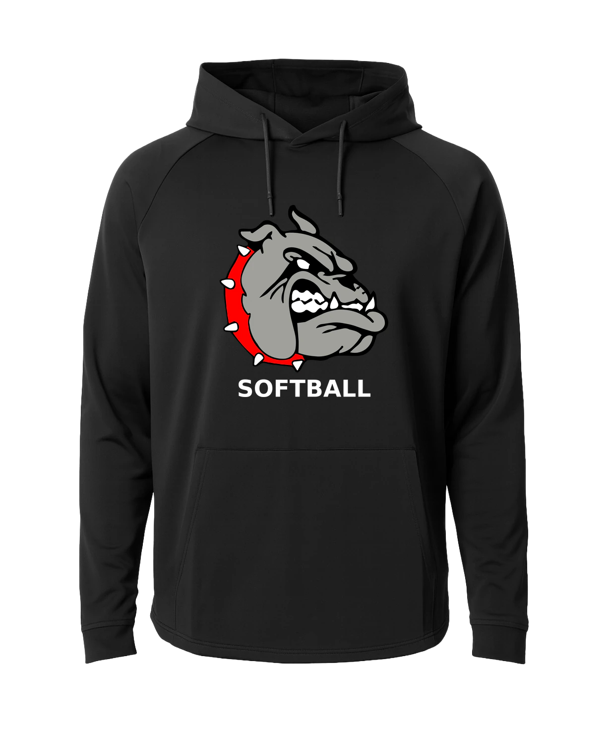 OTC Softball - Black Hoodie - Full Front