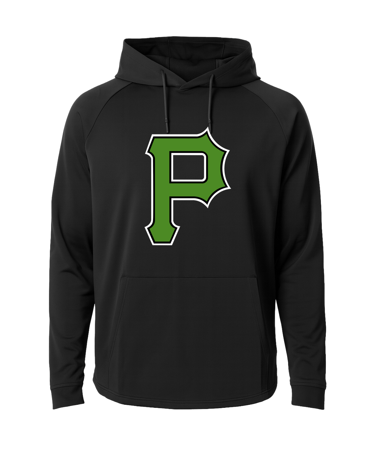 Pipestone Softball - Black Hoodie - Full Front