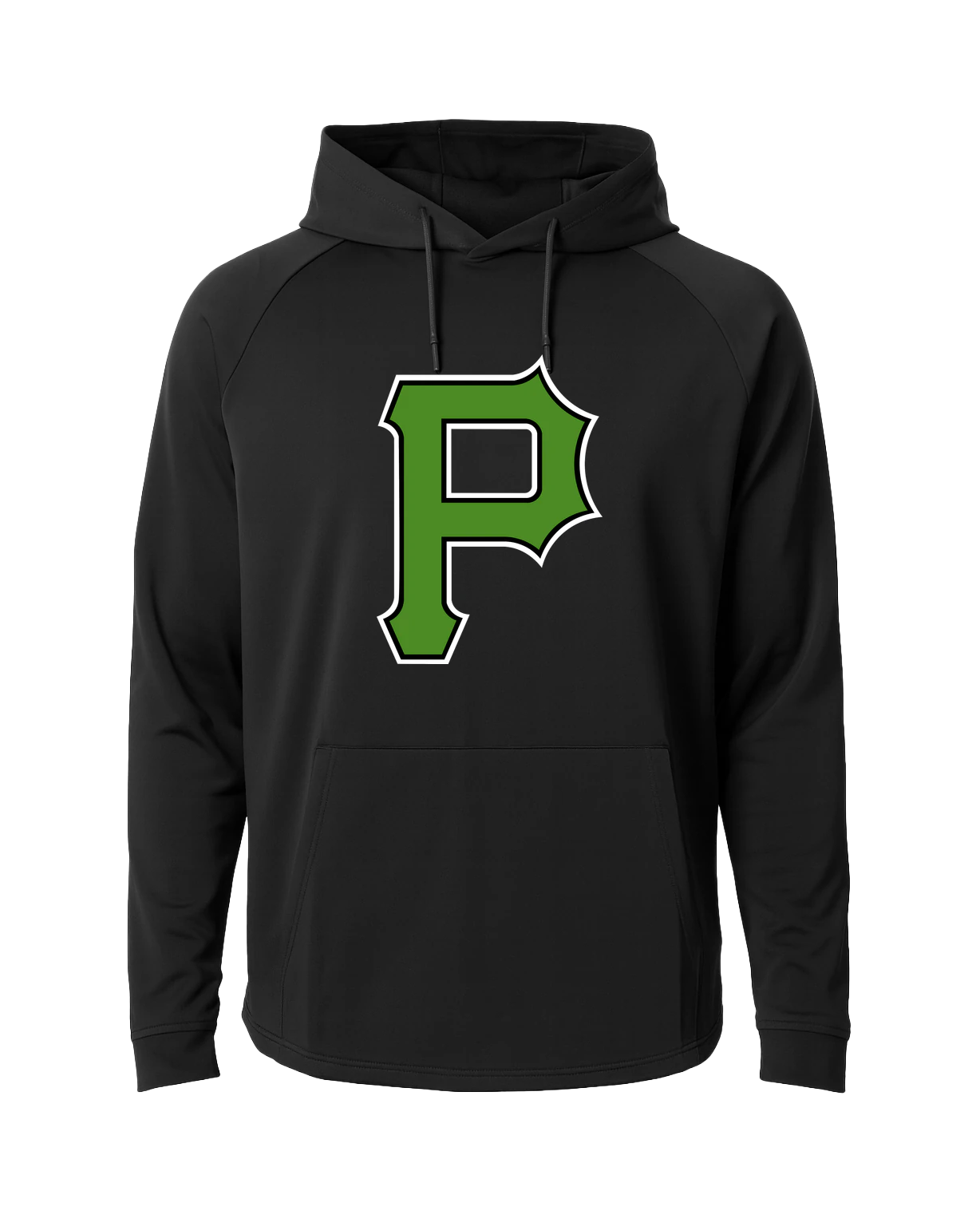 Pipestone Softball - Black Hoodie - Full Front