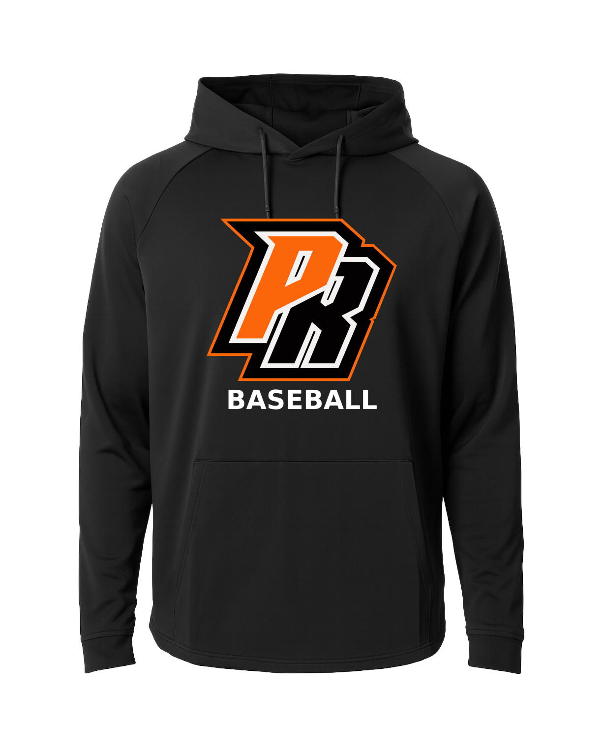 Park Rapids Baseball - Black Hoodie - Full Front
