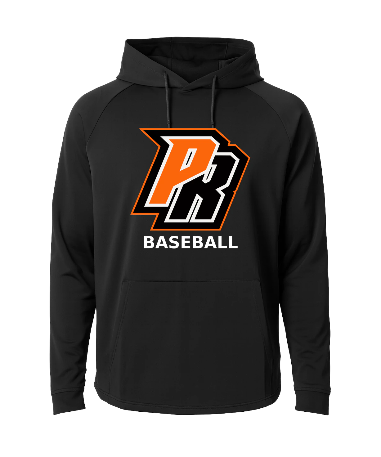 Park Rapids Baseball - Black Hoodie - Full Front