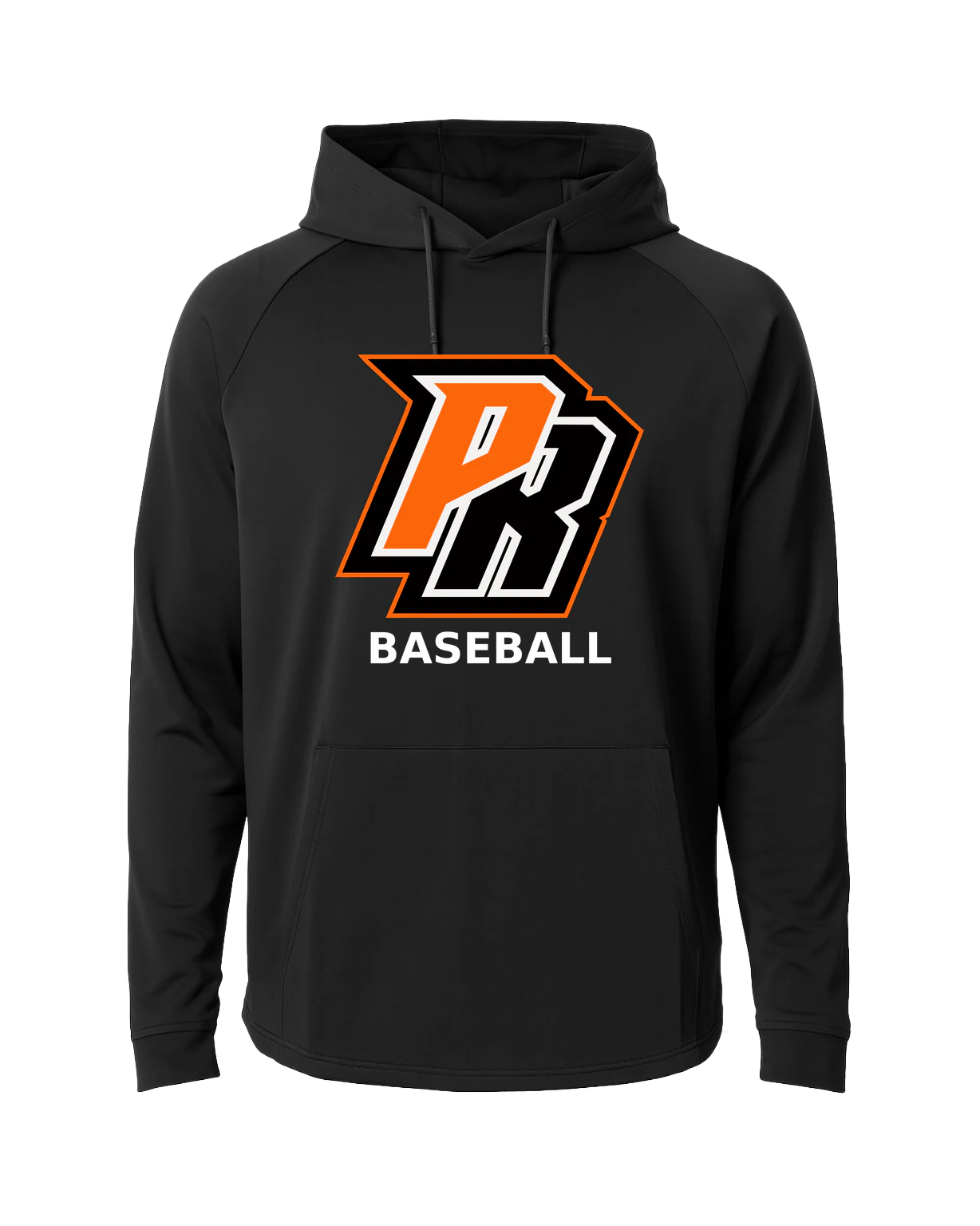 Park Rapids Baseball - Black Hoodie - Full Front