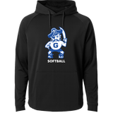 Galena Softball - Black Hoodie - Full Front
