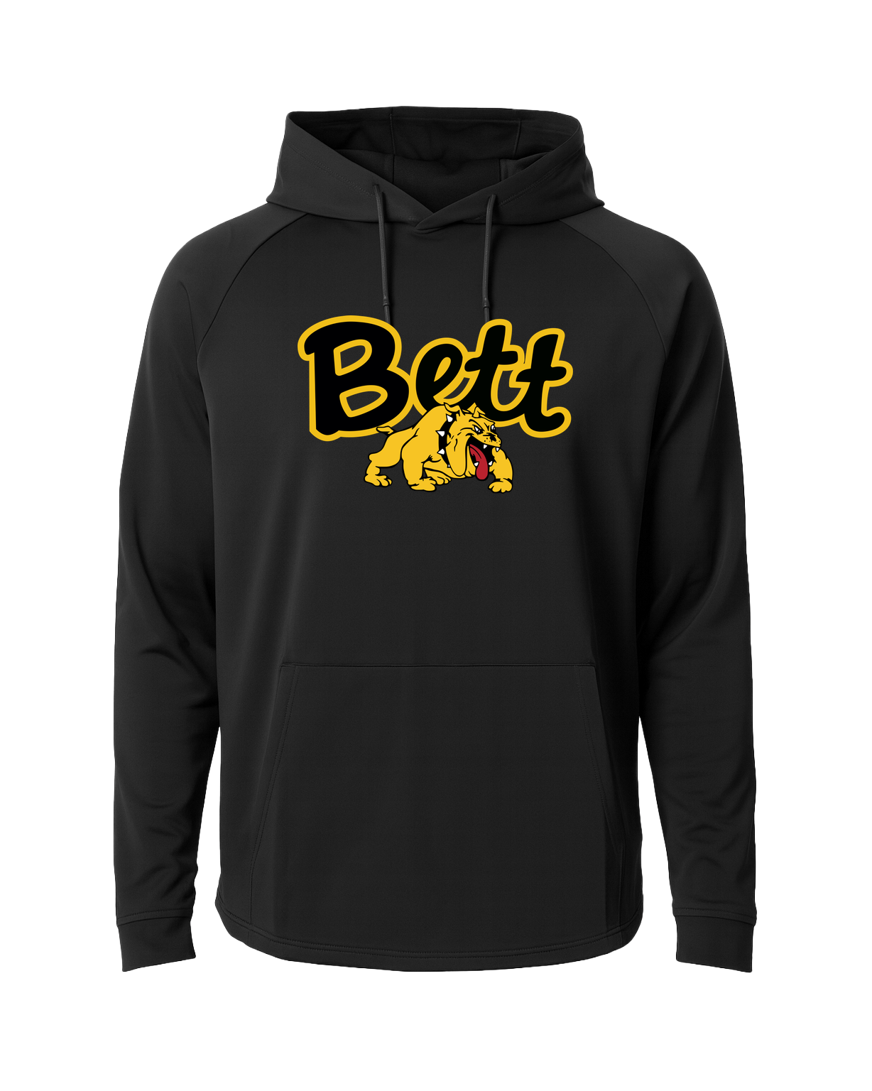 111 - Black Hoodie - Full Front